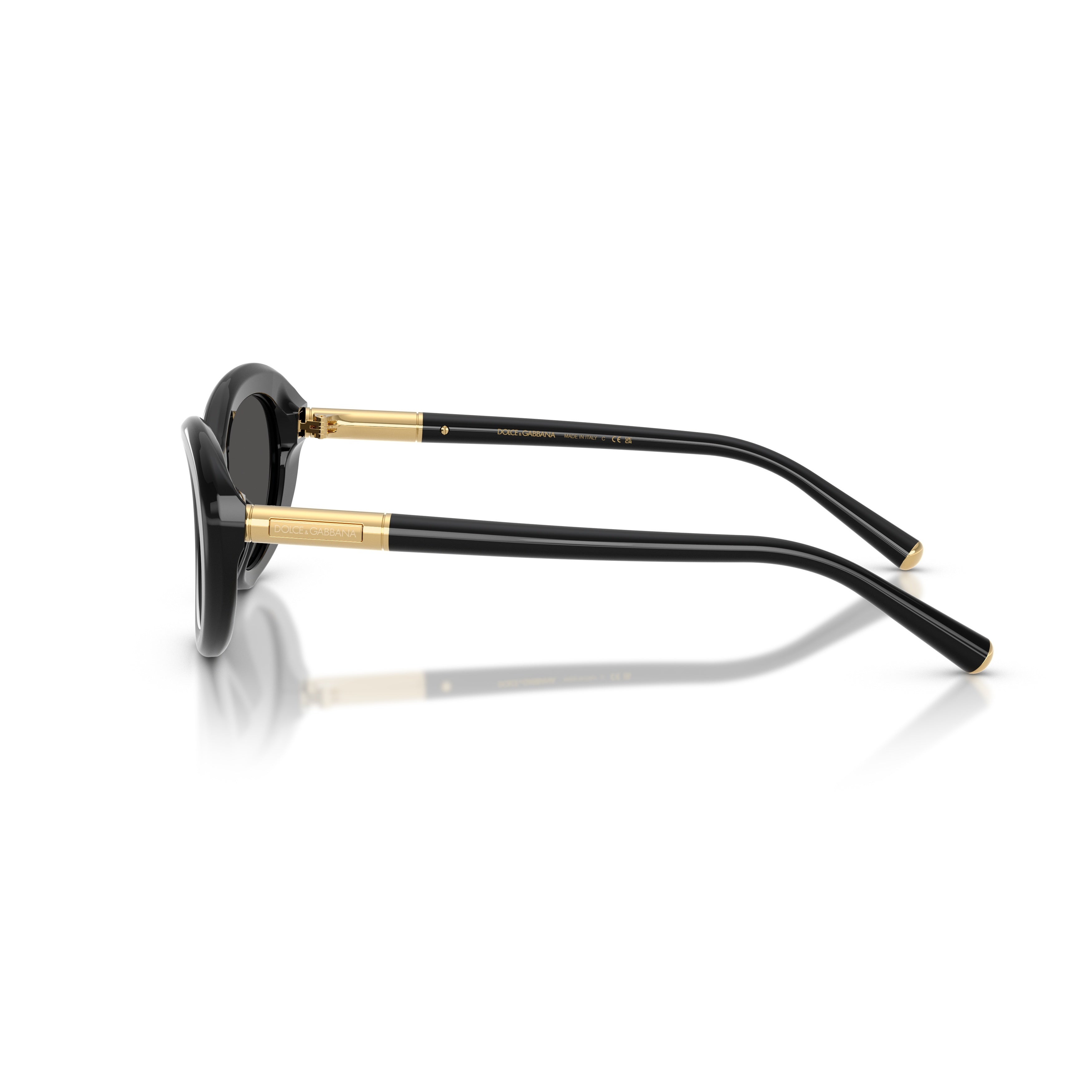 0dg4519 Oval Frame Sunglasses