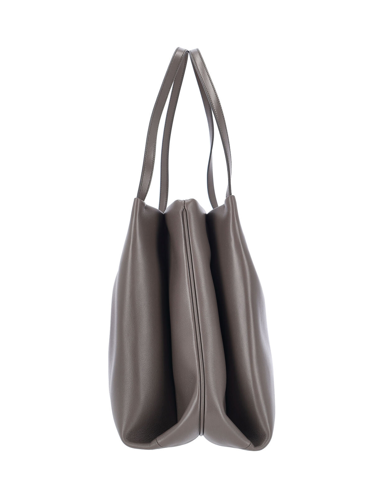 Grey Minimalist Bag With Elegant Structure