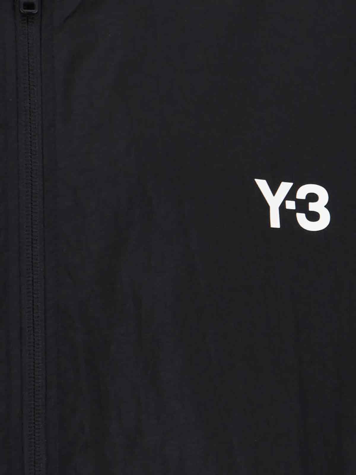 "Nylon Wired 3" Sports Jacket In Black Fabric