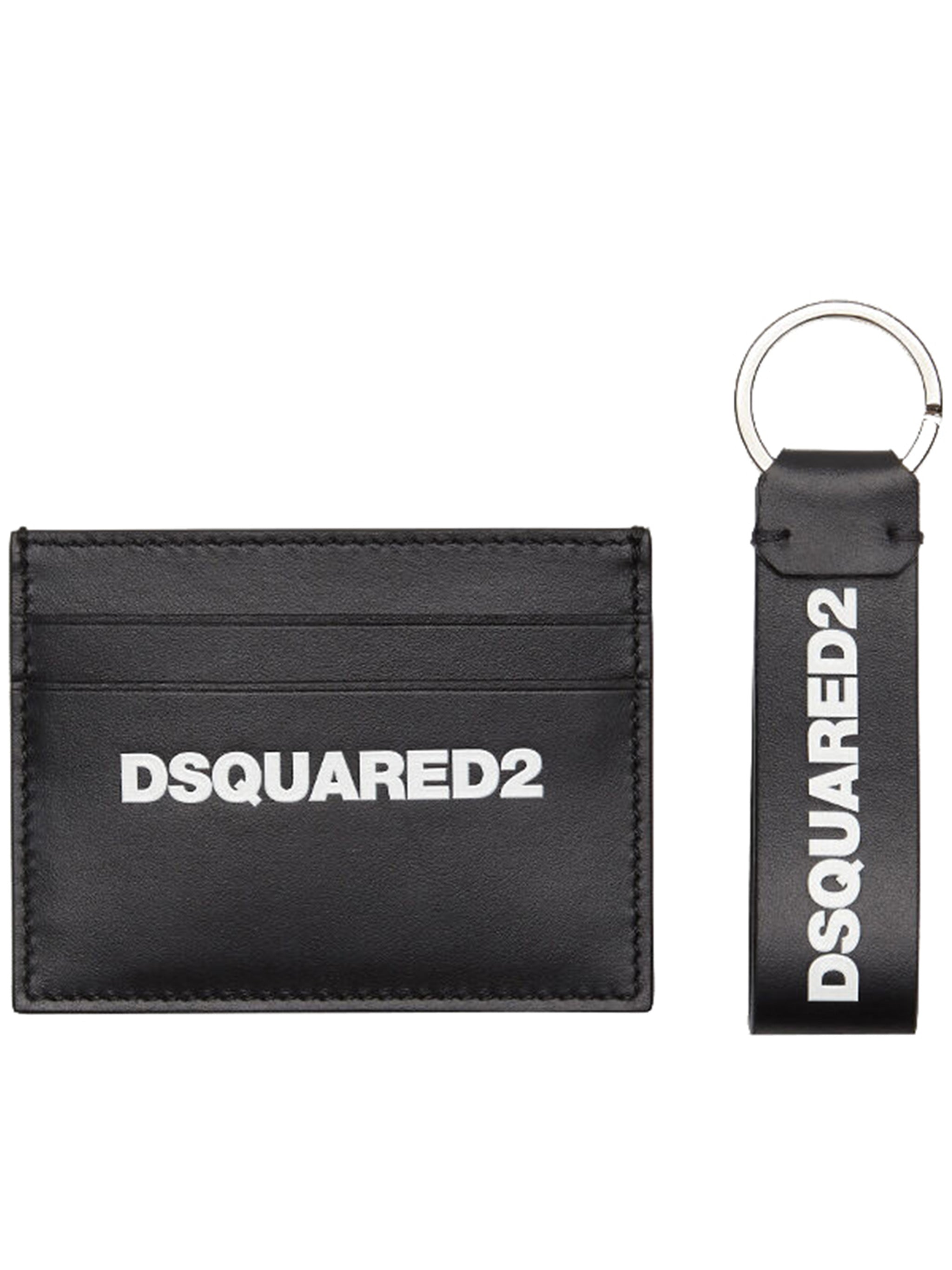 Gift Box Black Leather Card Holder