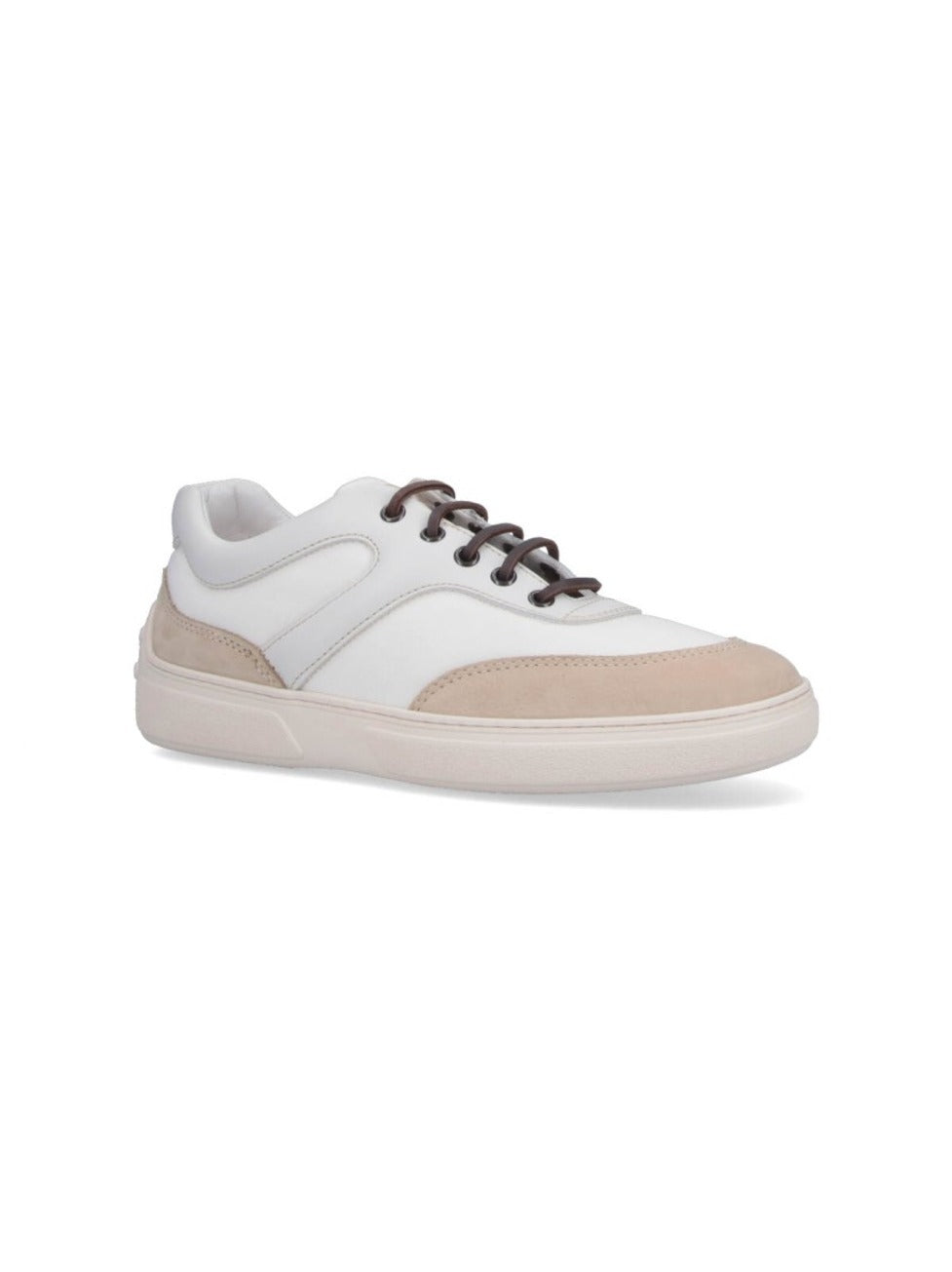 Nubuck Sneakers – White