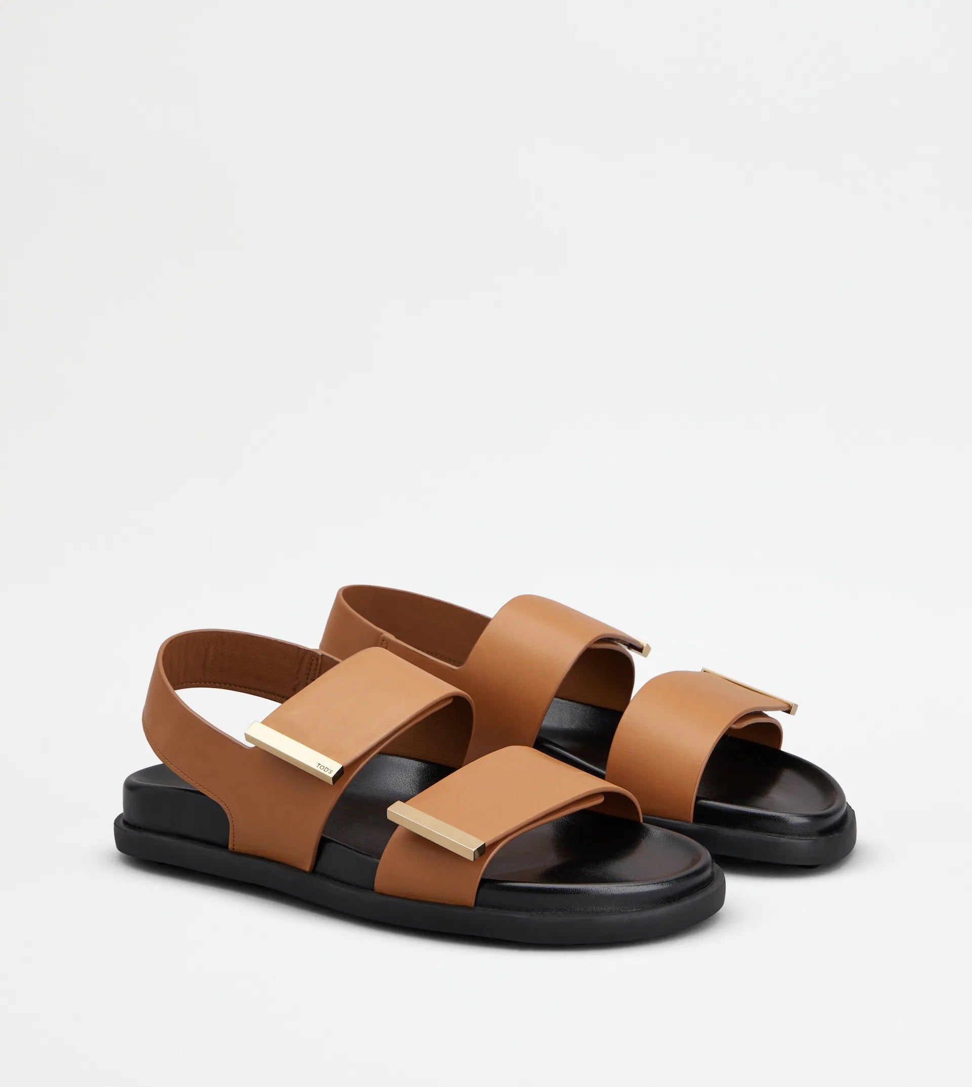 Leather Cuoio Footbed+Gomma 68K Sandals