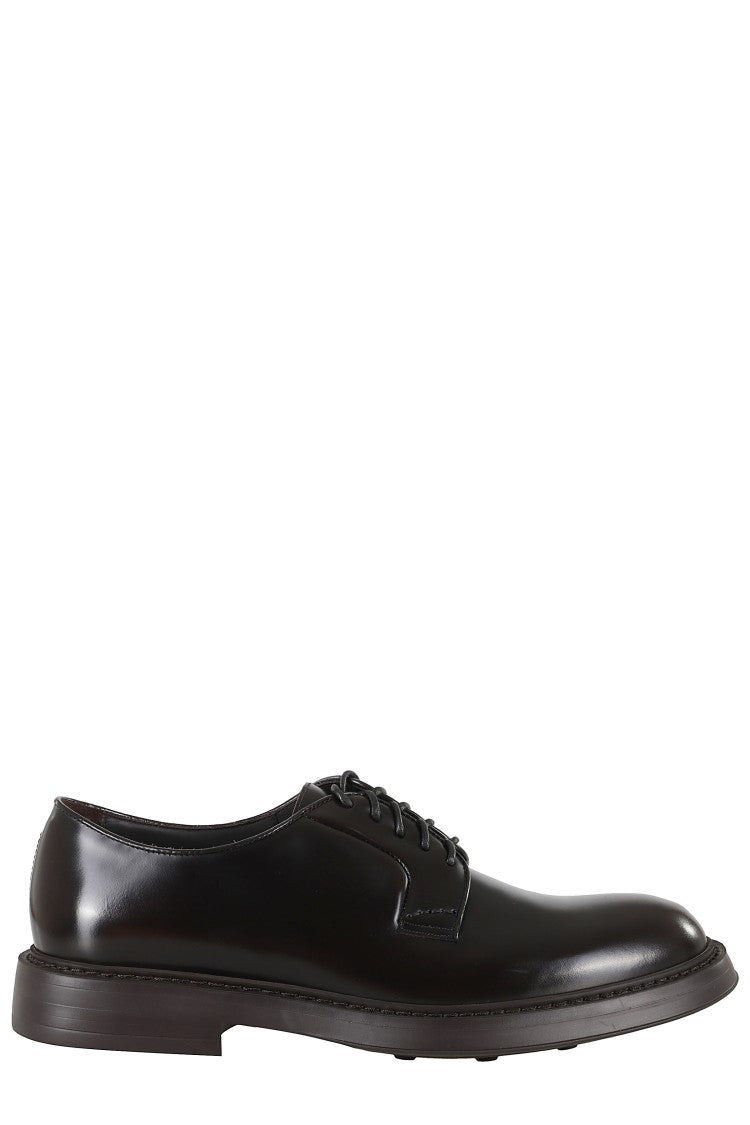 Horse Lace-Up Derby Shoes