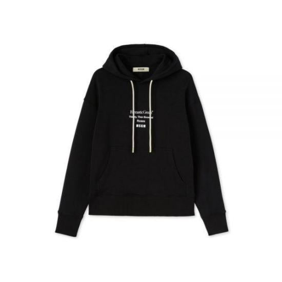 Black Hoodie with Front Kangaroo Pocket