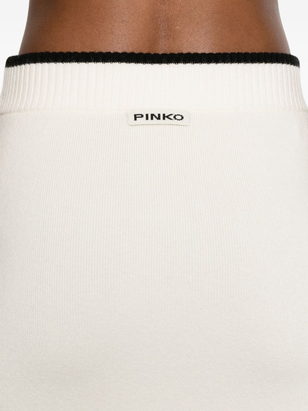 Midi Pencil Skirt In Merino Wool