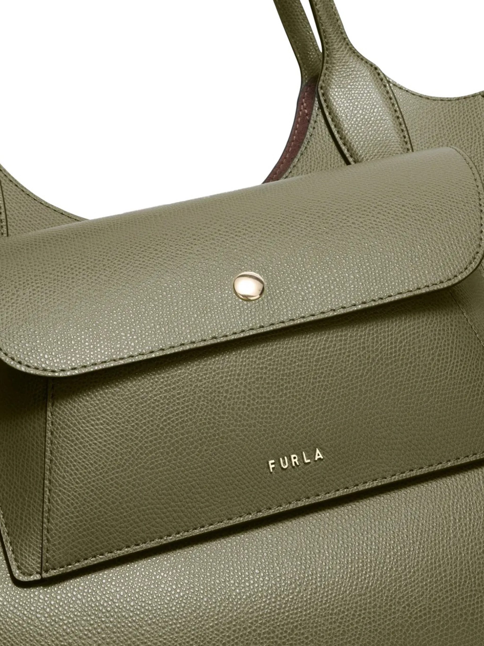 Lea M Tote Textured Leather Handbag