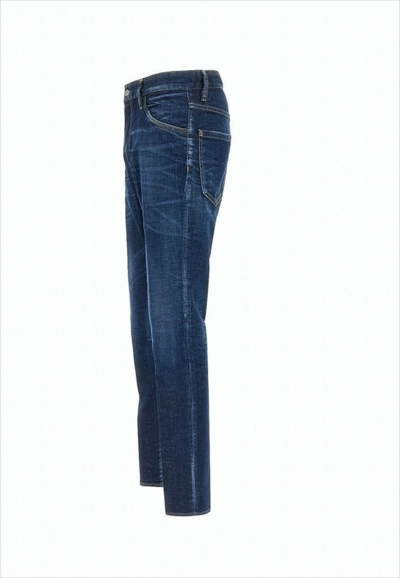 Slim-Fit Denim Pants