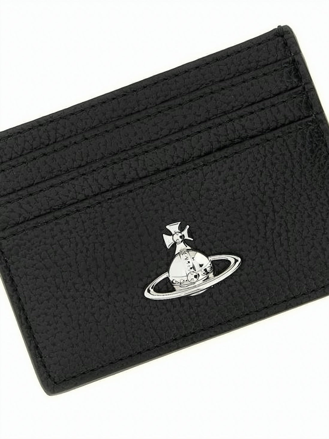 Textured Black Card Wallet
