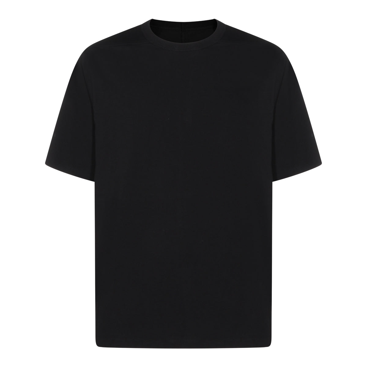 Oversized Black Cotton T-Shirt