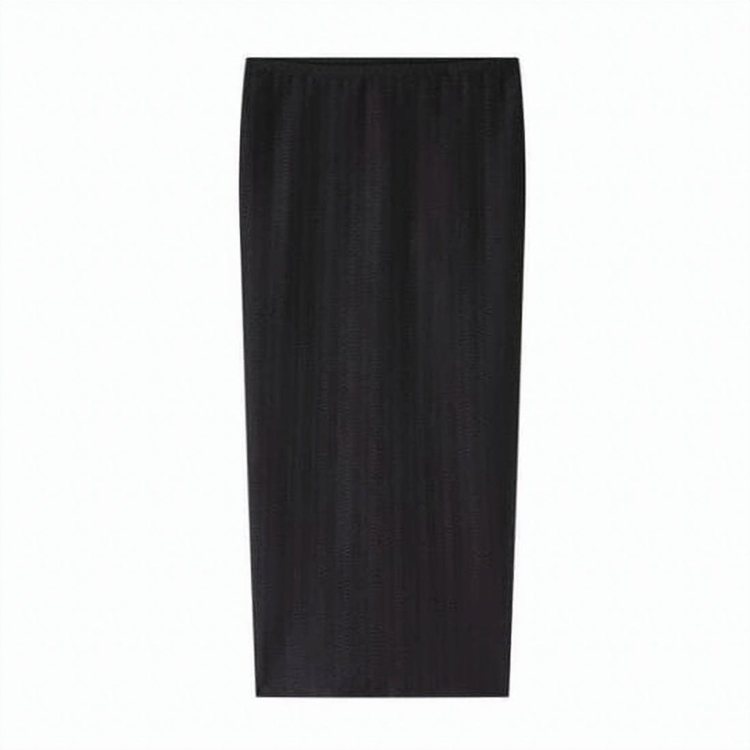 Form-Fitting Midi Skirt with Subtle Texture
