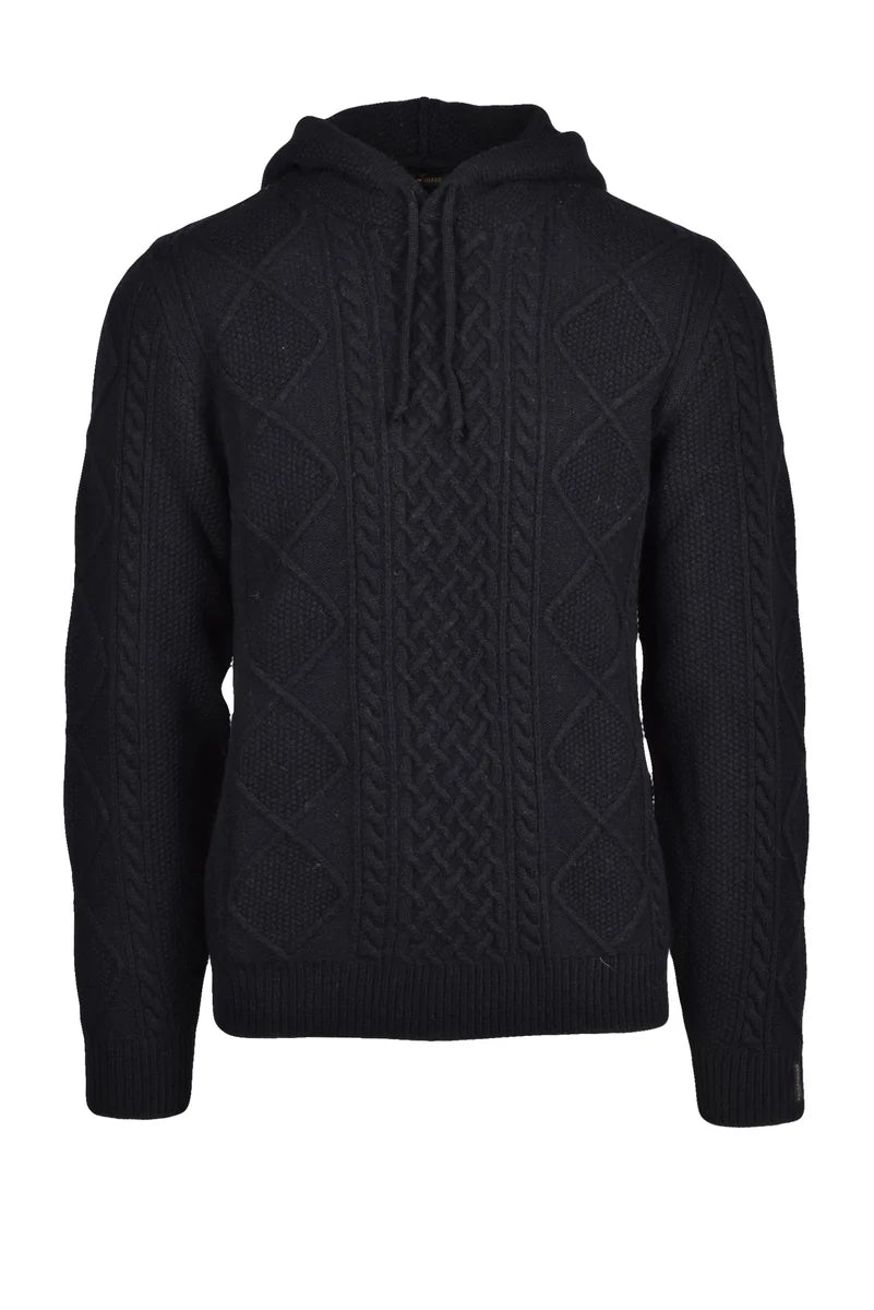 Knitted Sweater - Black