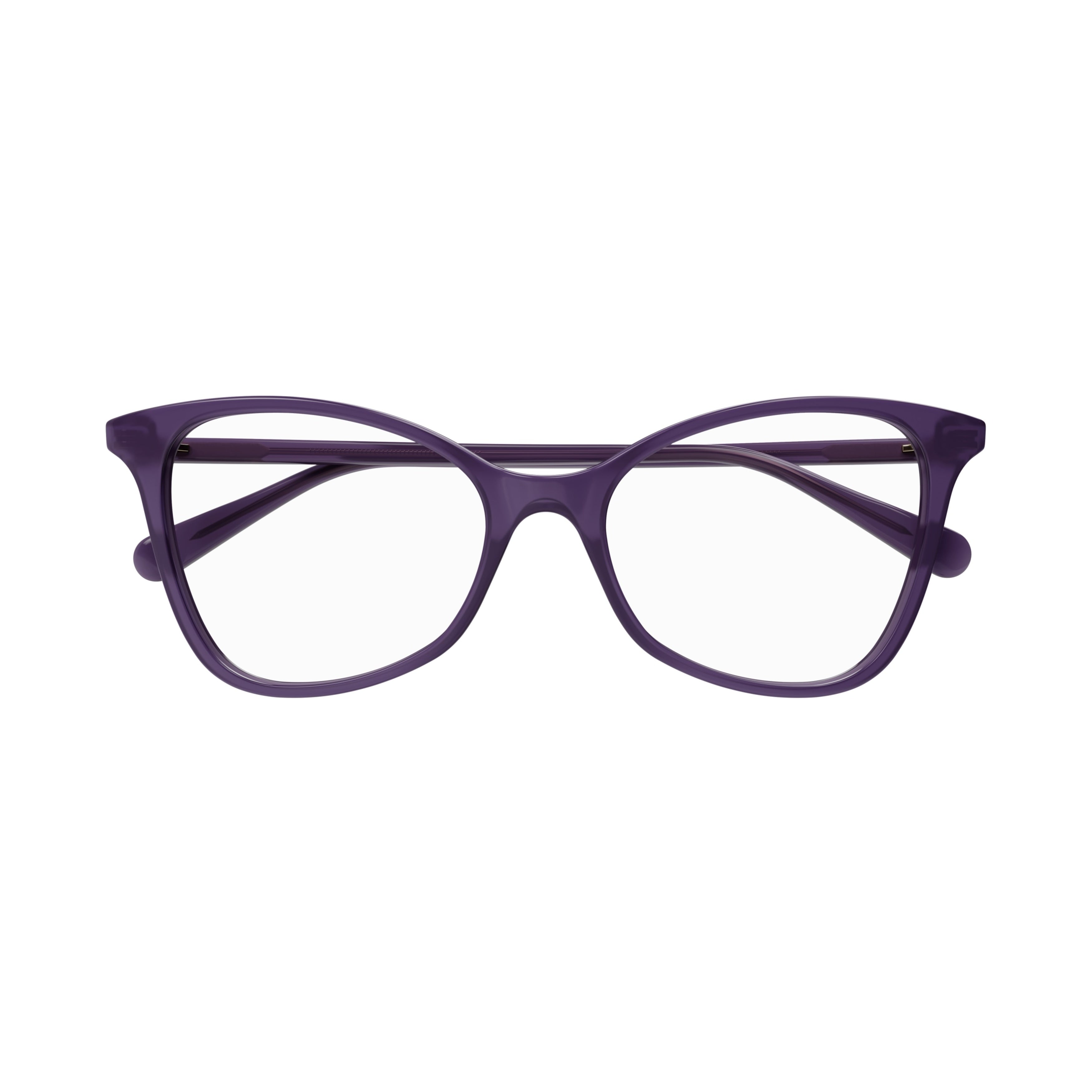 Gg1360o Translucent Deep Purple Cat-Eye Eyeglasses