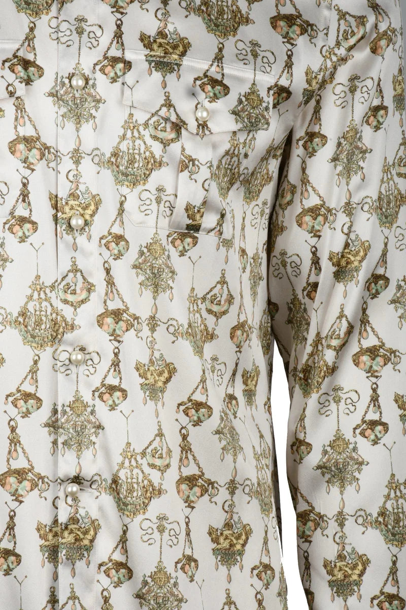 Silk Shirt - White