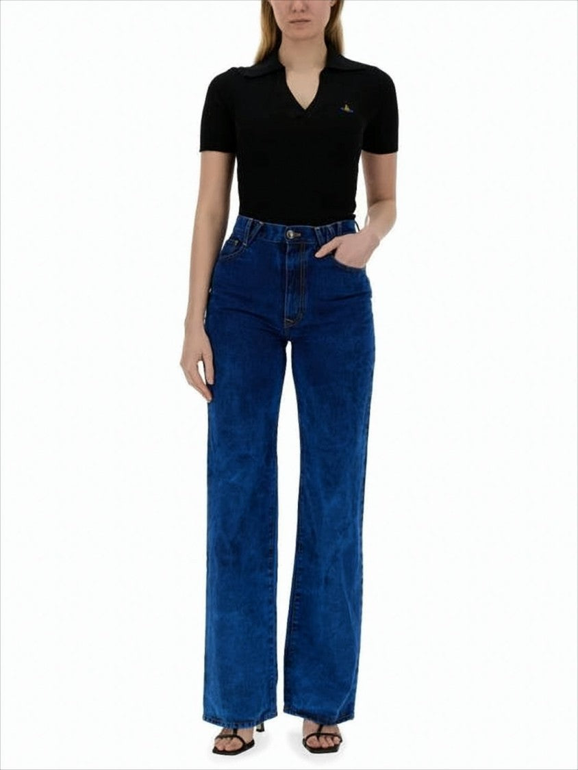 Fitted V-Neck Sweater with Ribbed Texture