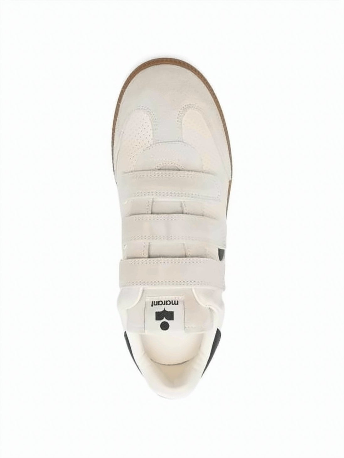 Perforated Cowhide Leather Sneakers