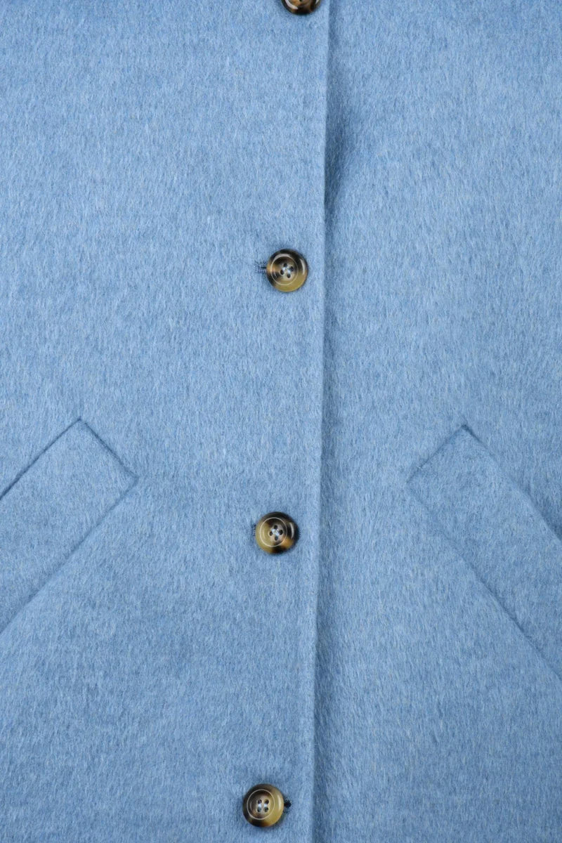 Coat - Light Blue