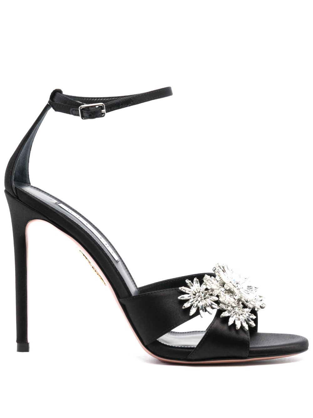 Crystal-Embellished High Stiletto Sandals