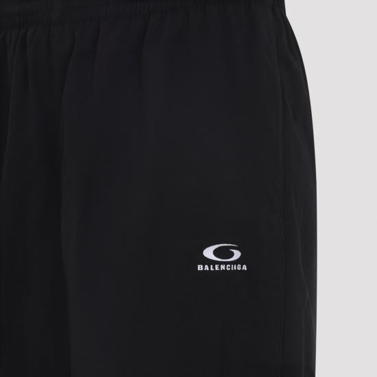 Straight-Leg Polyamide Pants with Minimalist Design