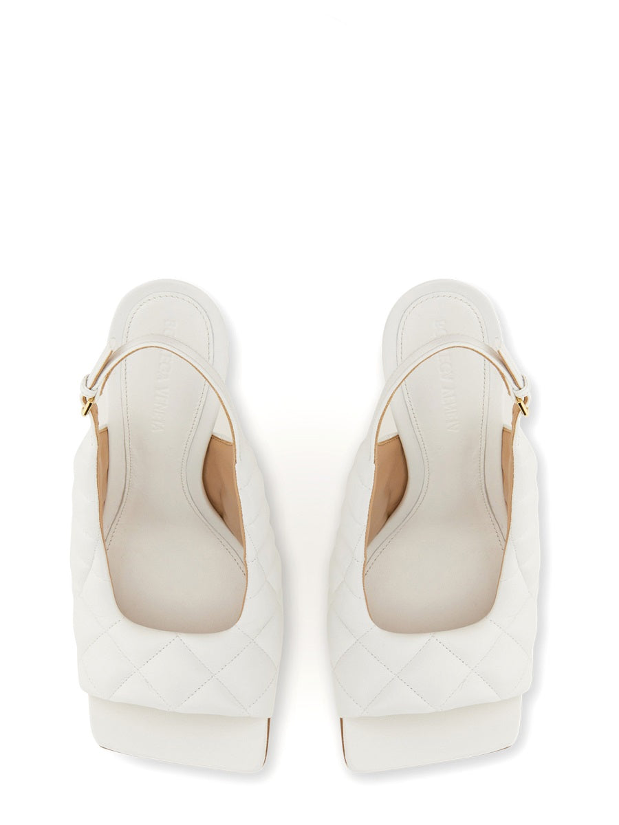 Padded Slingback Sandal with 9 cm Biodegradable Heel