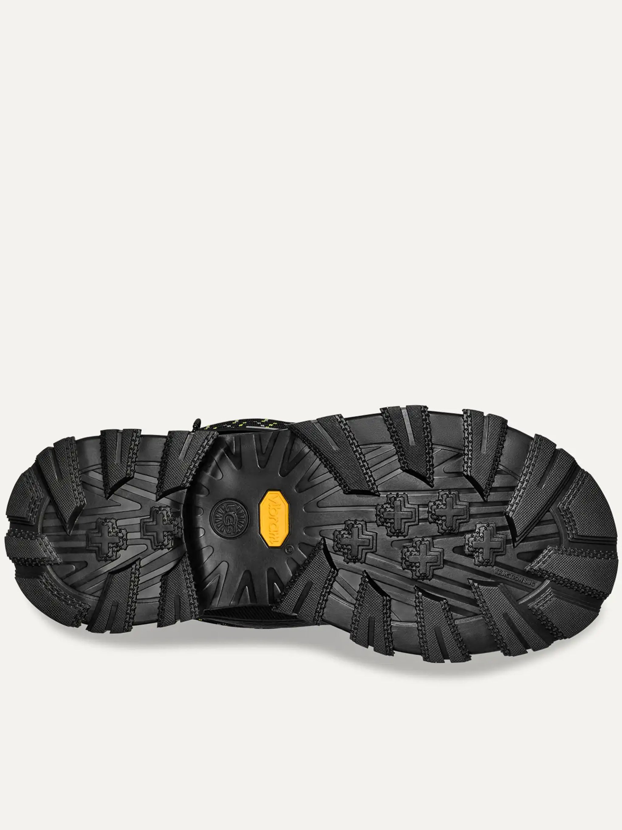 Black Metropeak High-Top Rugged Boots