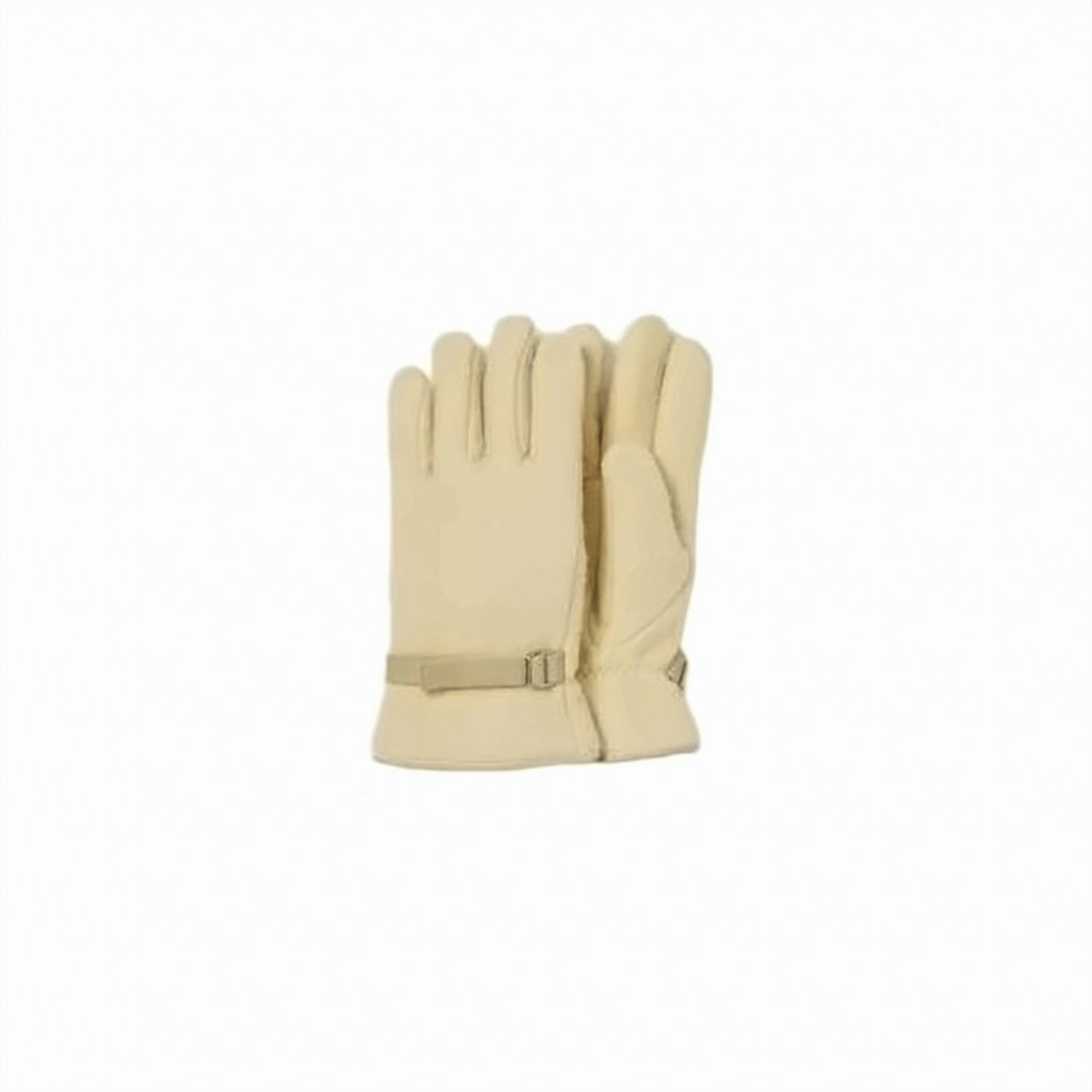 Cream Textured Gloves