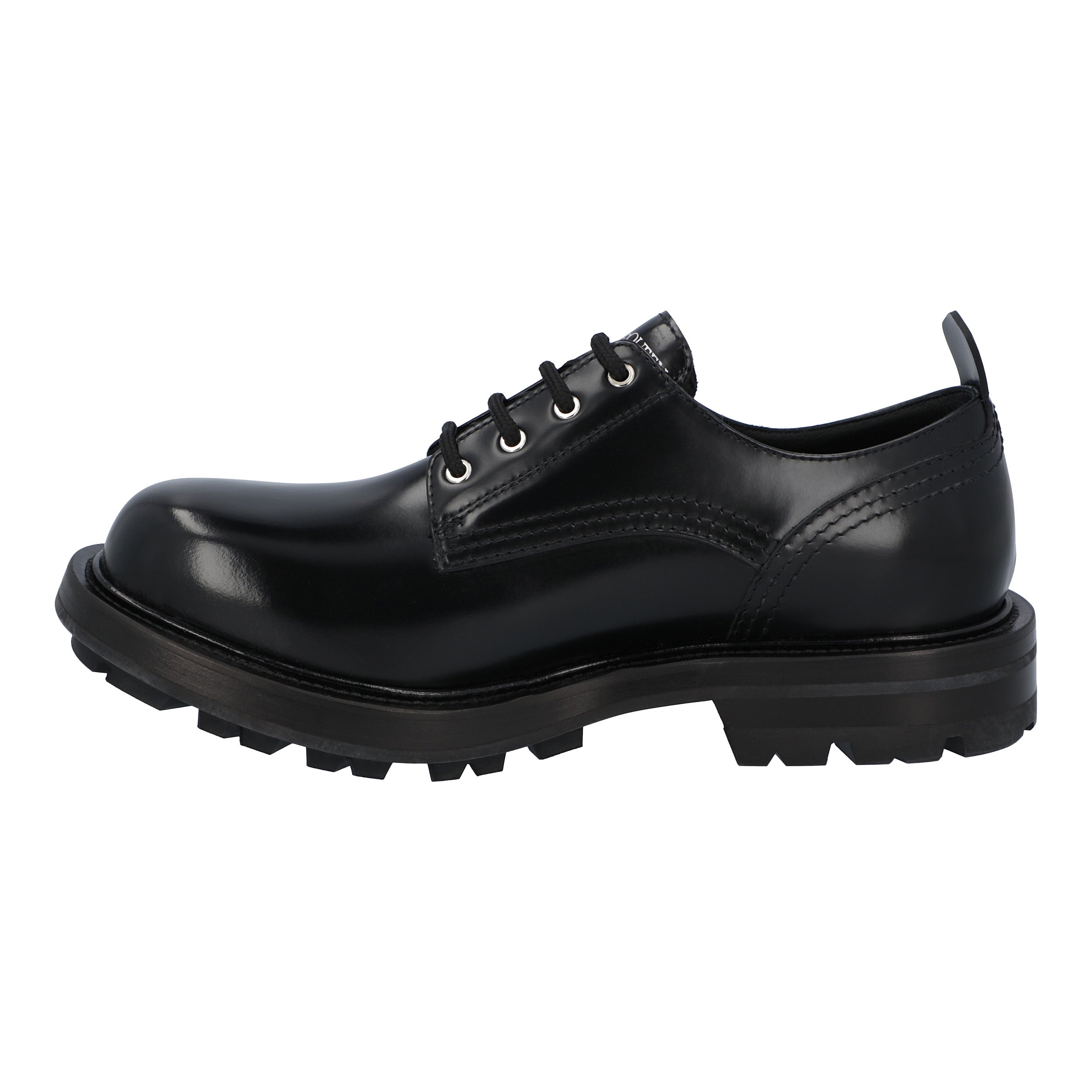Ridged Sole Lace-Up 'Black'