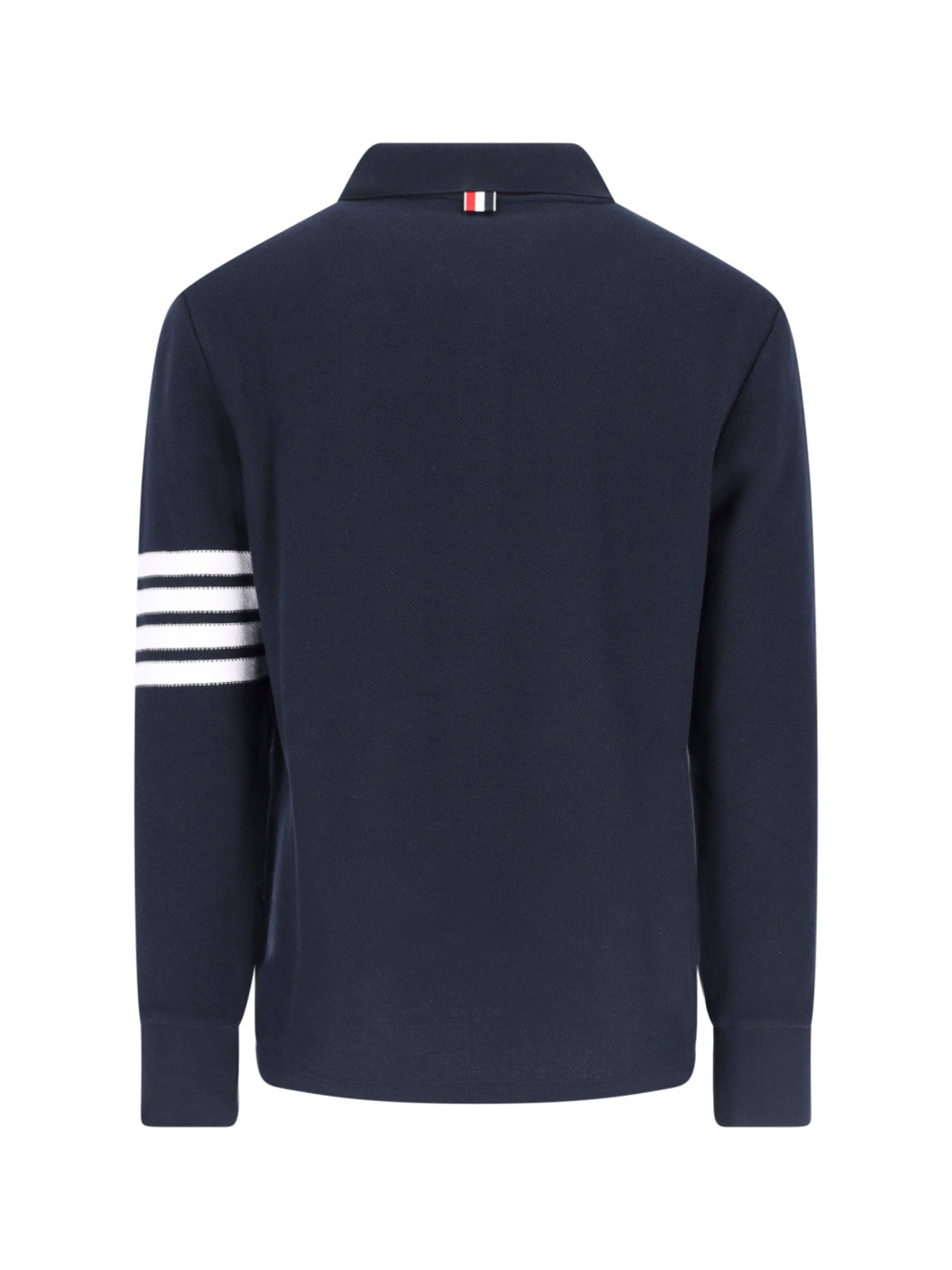 Long-Sleeve Polo Collar Sweater