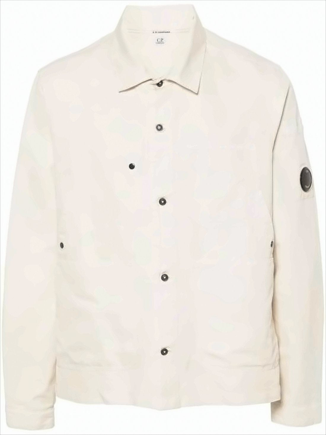 Relaxed Fit Long-Sleeve Shirt with Button-Up Front