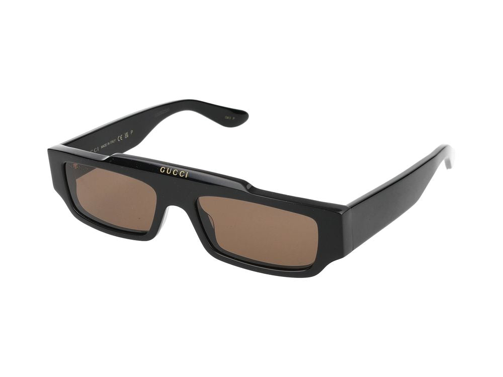 Sunglasses Gucci GG1592S 005 black black brown 55/17/145