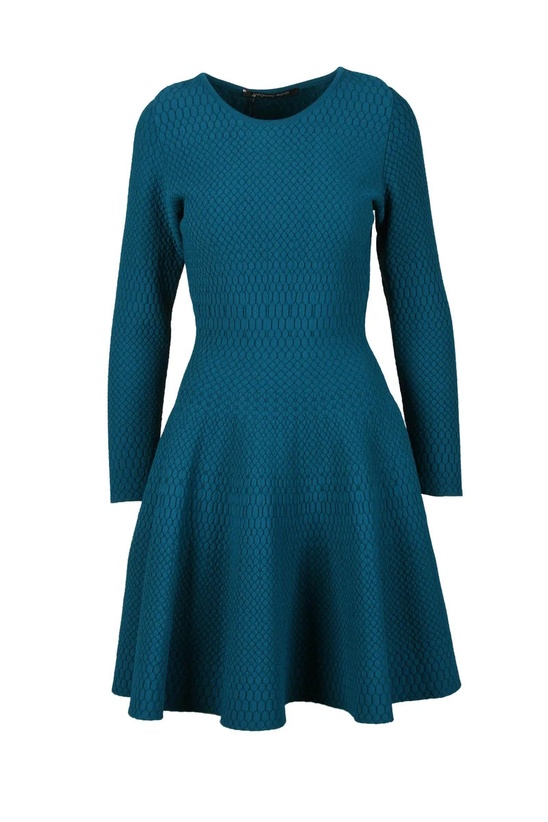 Knit Dress - Blue