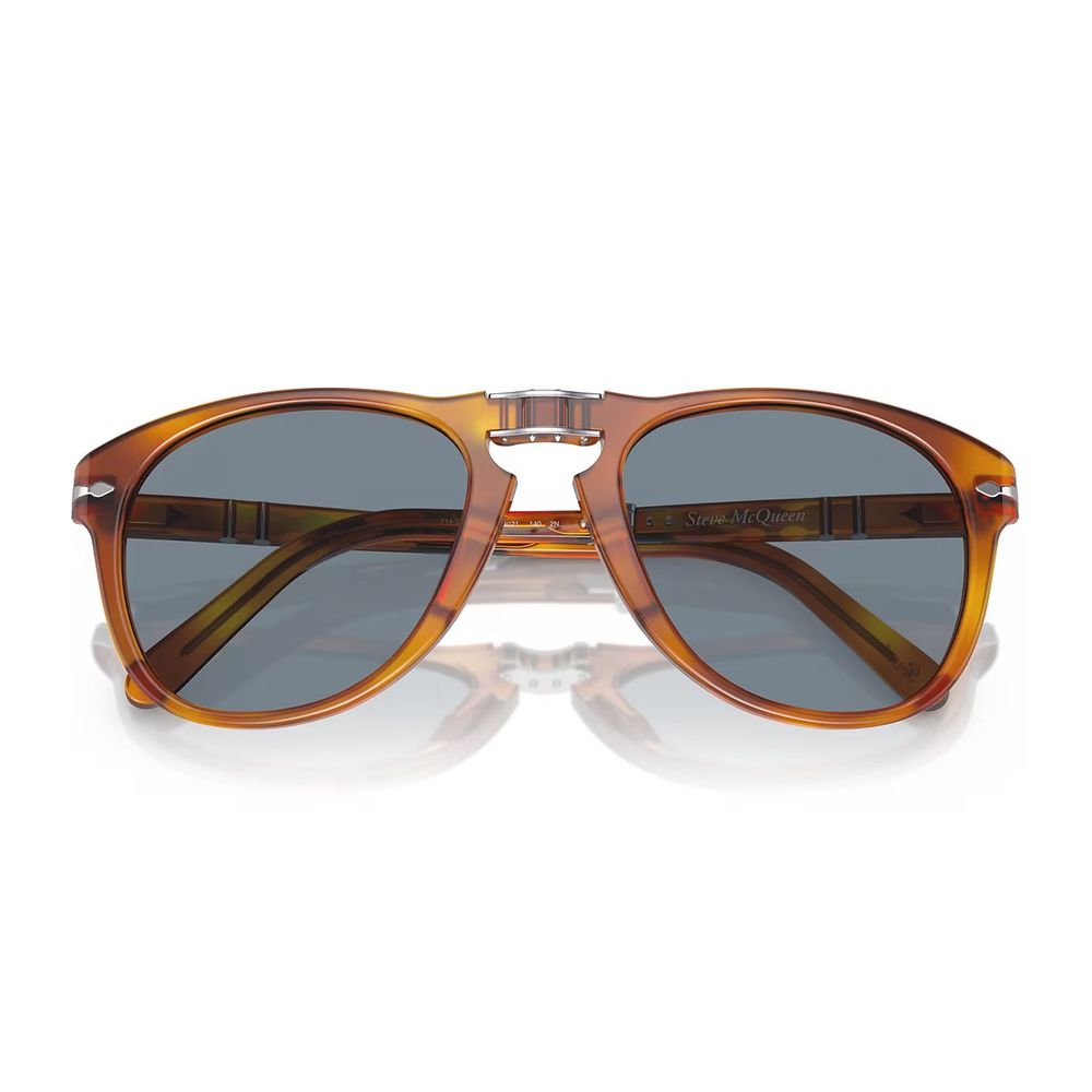 Po00714Sm Steve Mcqueen - Exclusive Pilot-Shaped Acetate Sunglasses In Terra Di Siena