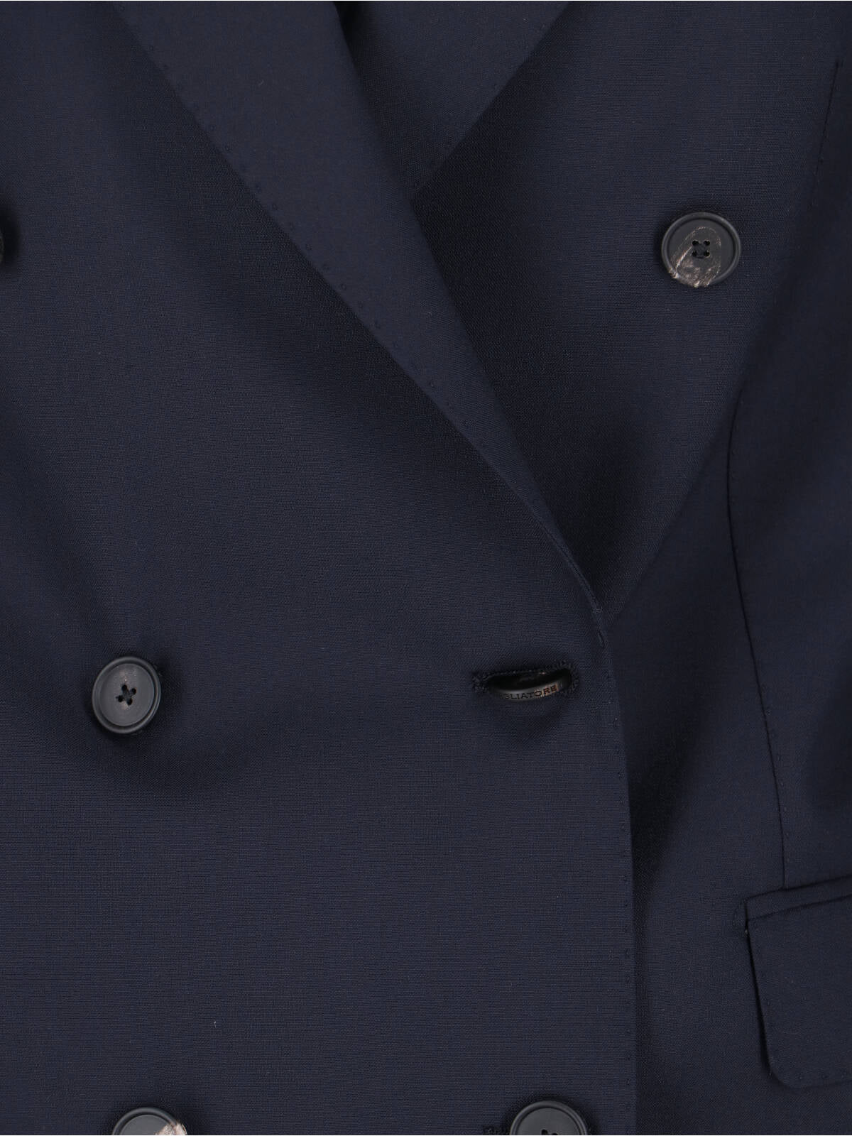 "J Jasmine" Double-Breasted Suit – Blue