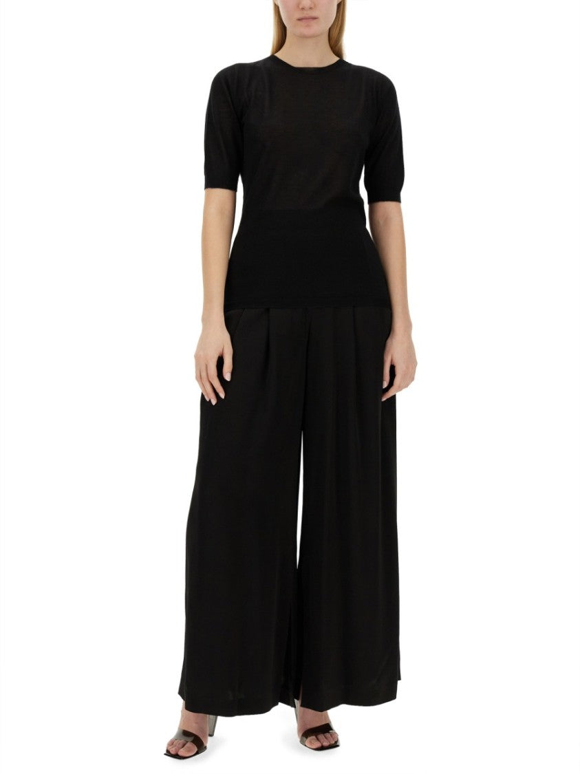 Slim-Fit Cashmere And Silk Knit Top