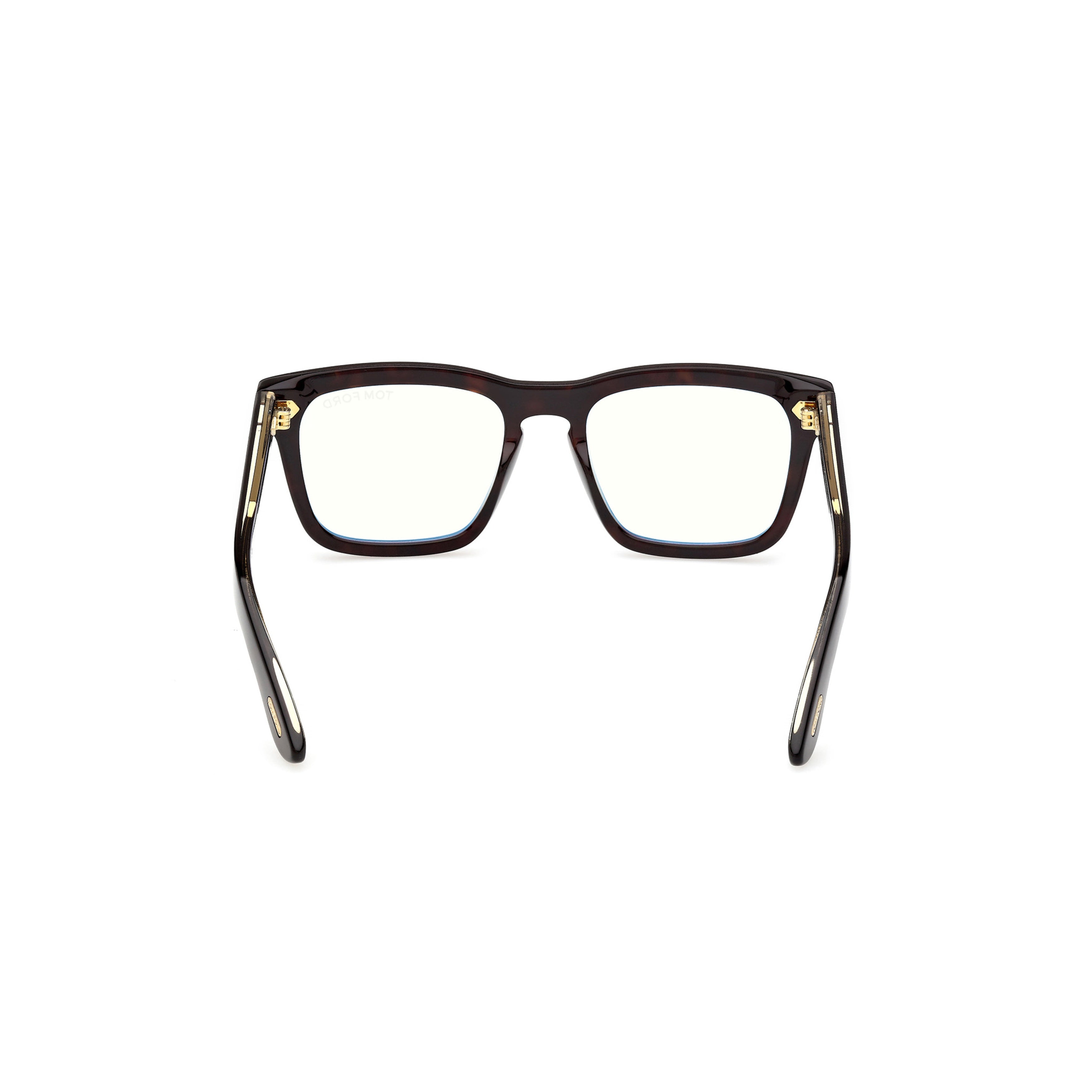 Ft6070-B Tortoiseshell Square Frame Eyeglasses