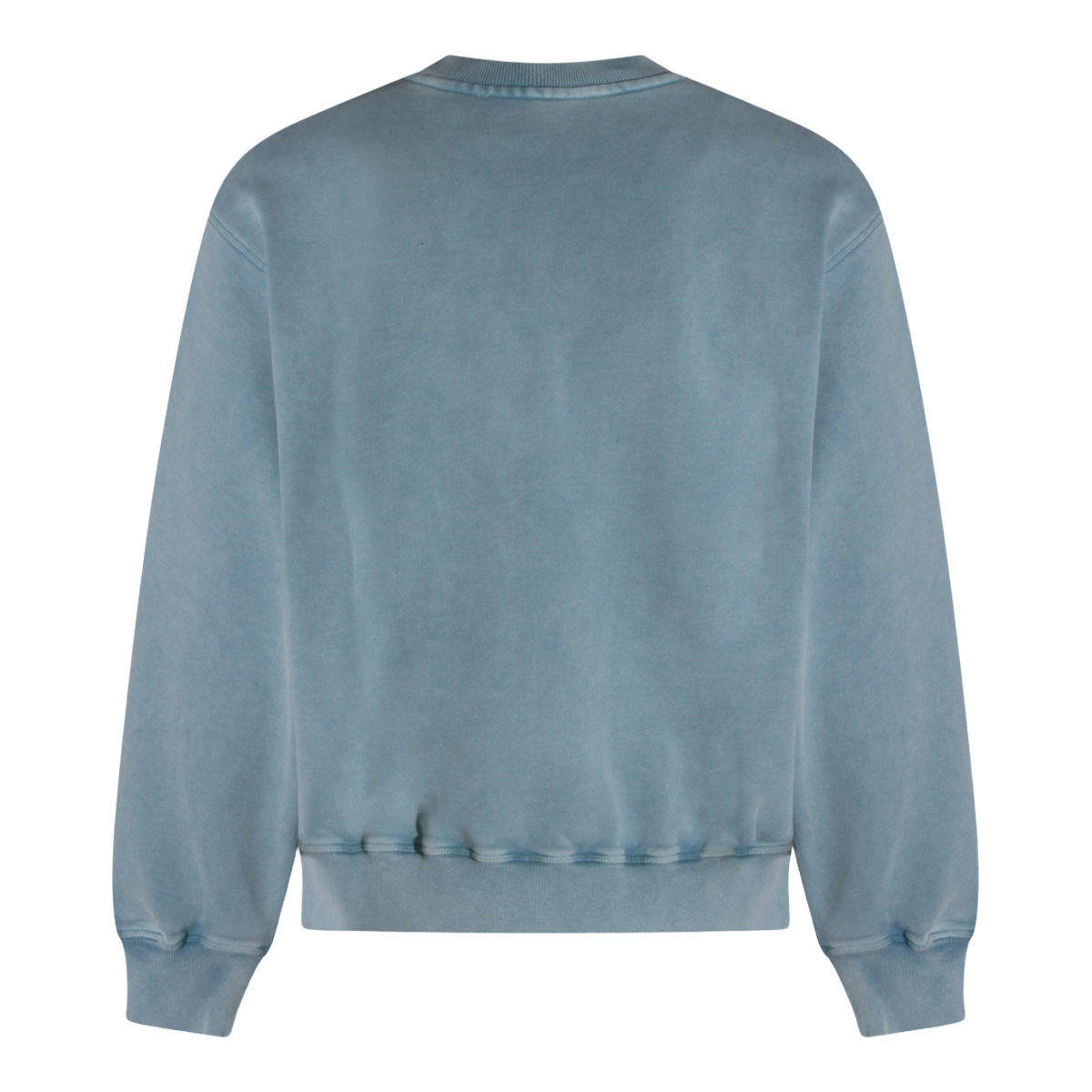 Vintage Graphic Print Sweatshirt with Ribbed Detailing