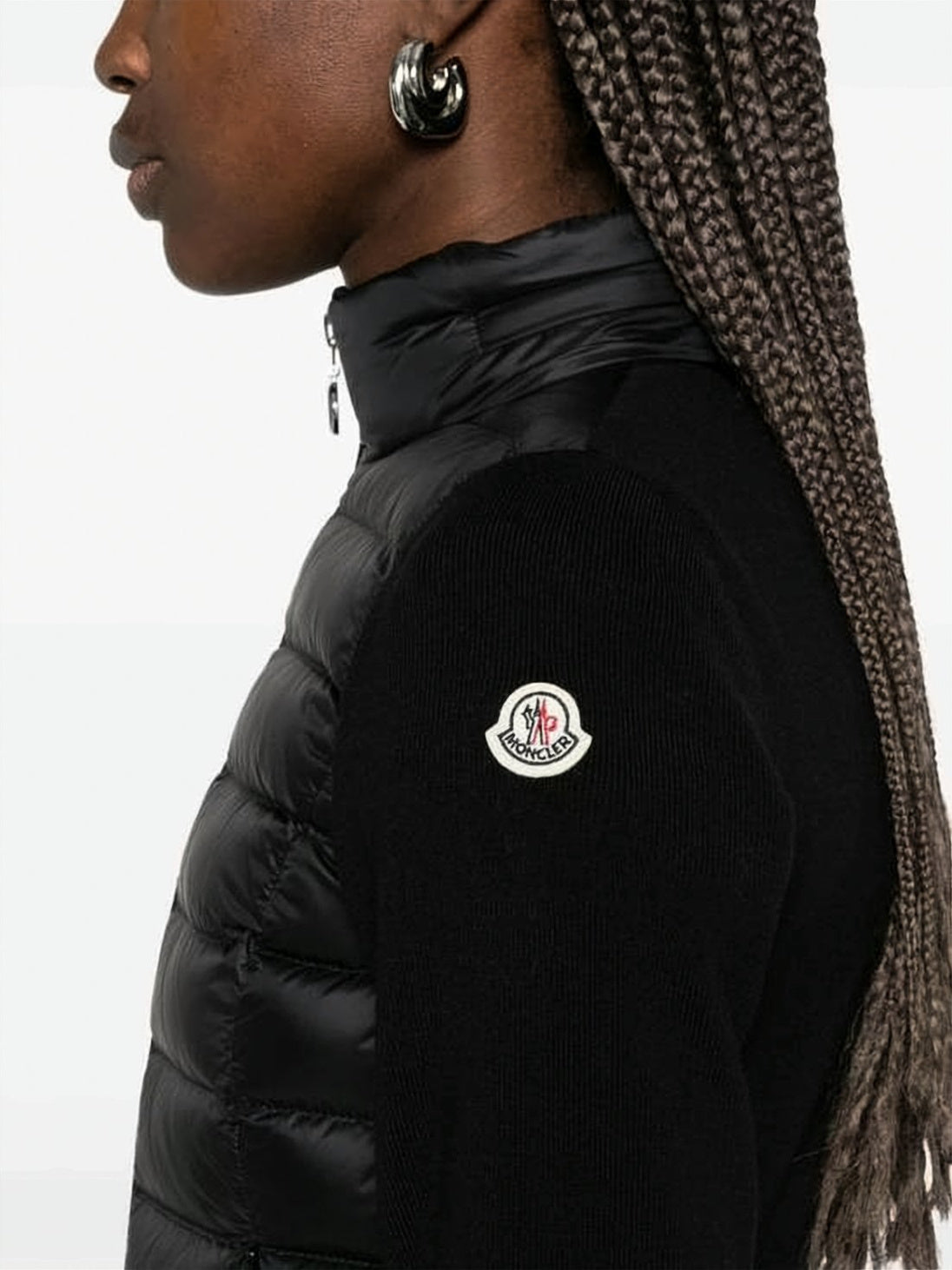 Quilted Casual Jacket with High Collar