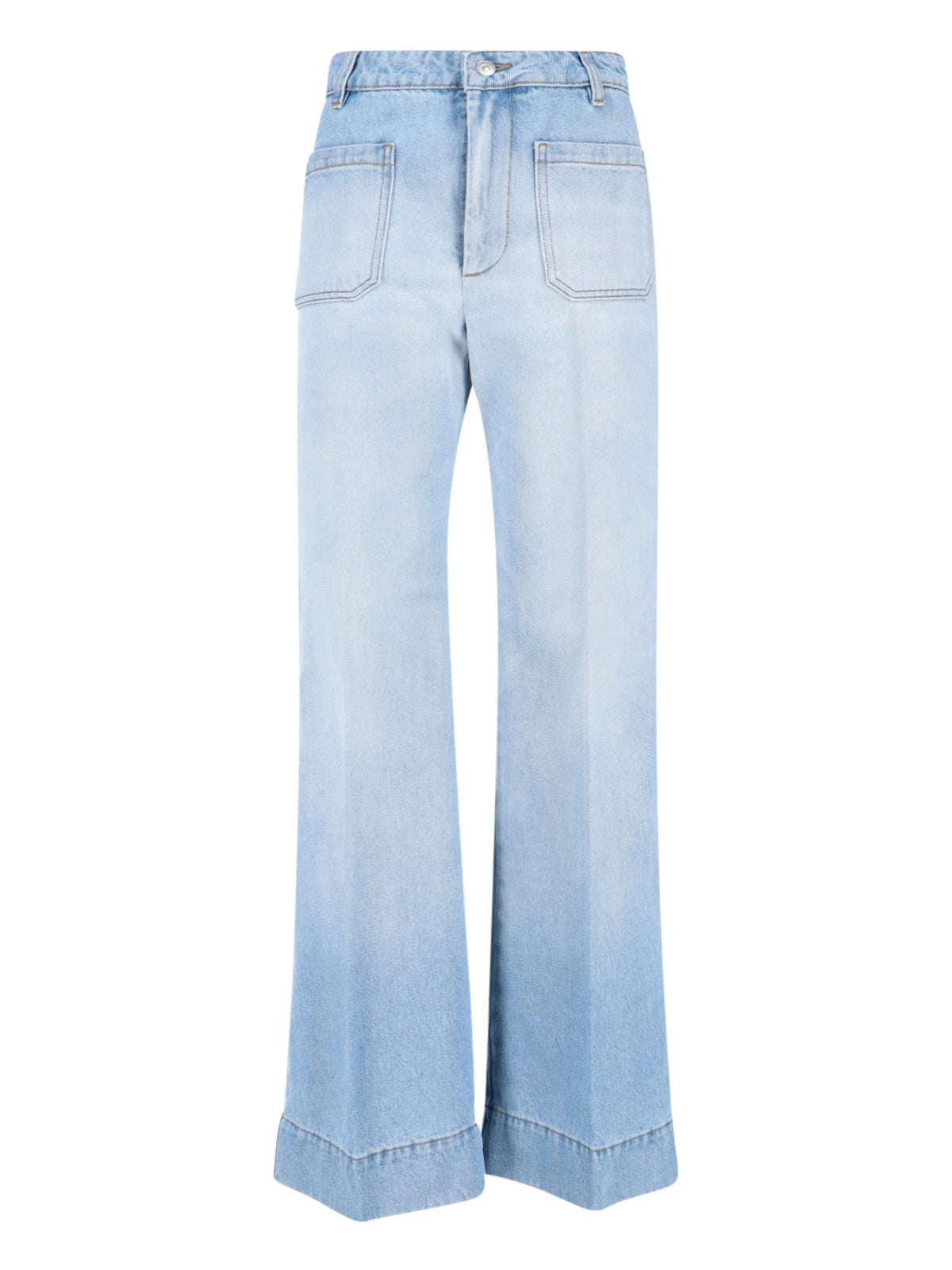 "Alina" Jeans – Light Blue