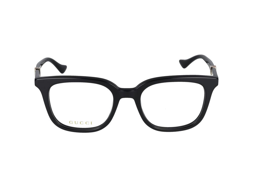 Eyeglasses GG1497O 005 black black transparent 52/20/145