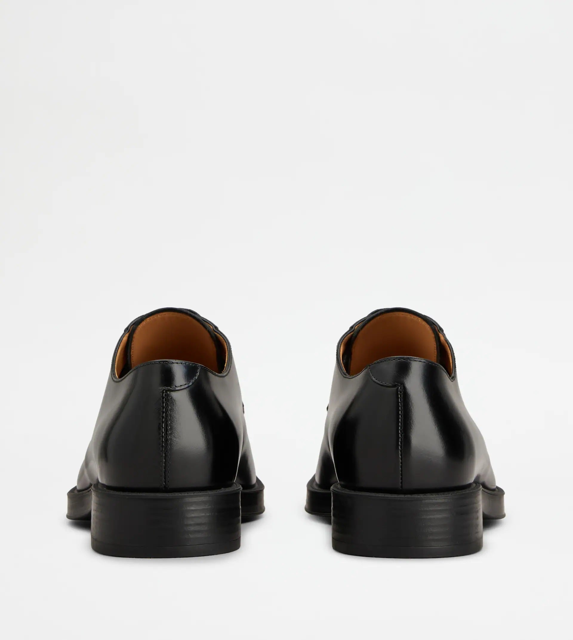 Black Derby Formale Gomma 75L Shoes