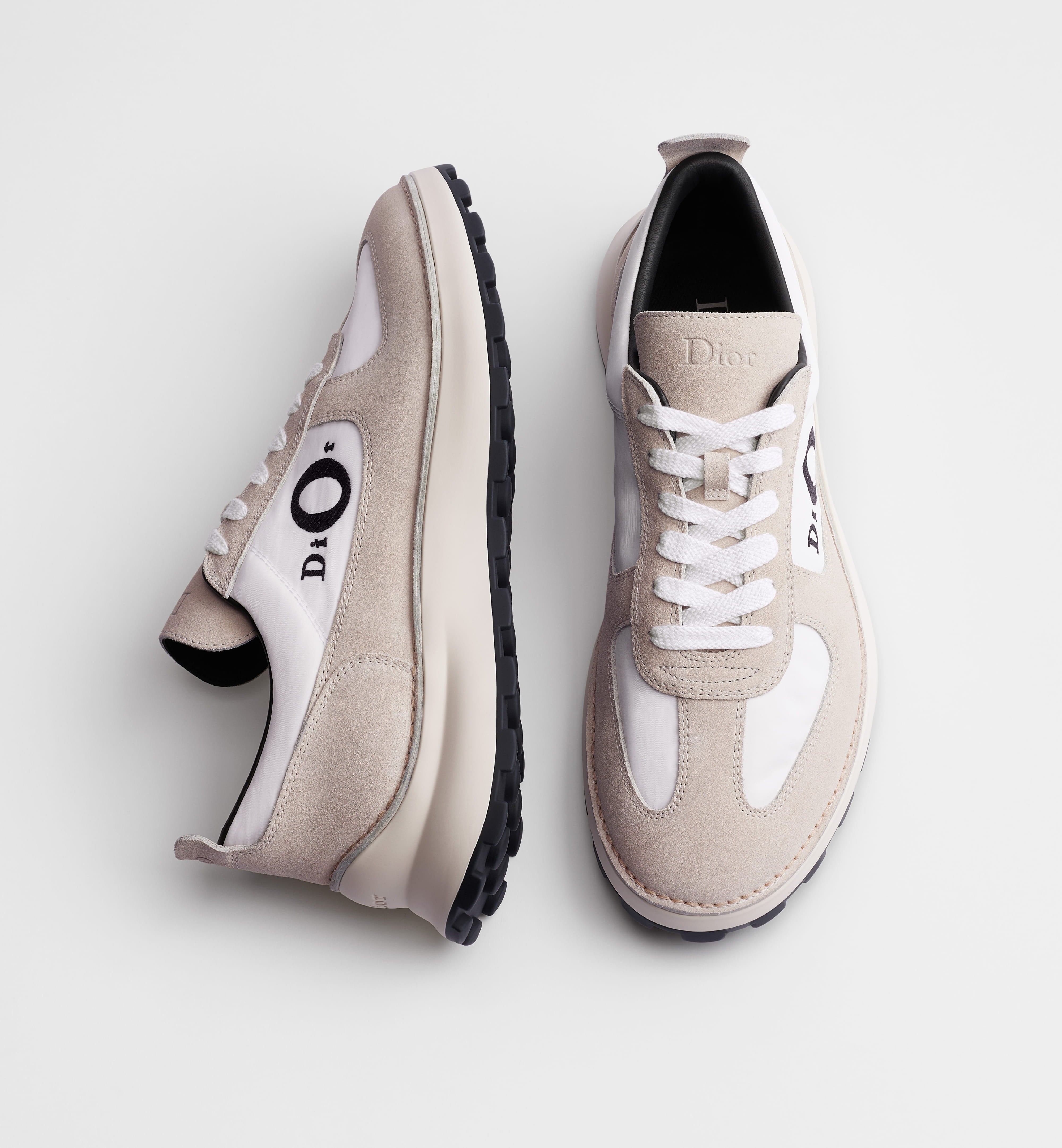 Low-Profile Sneaker With Textured Design And Bold Logo