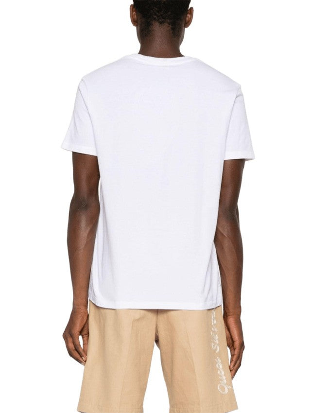 White Cotton Jersey T-Shirt