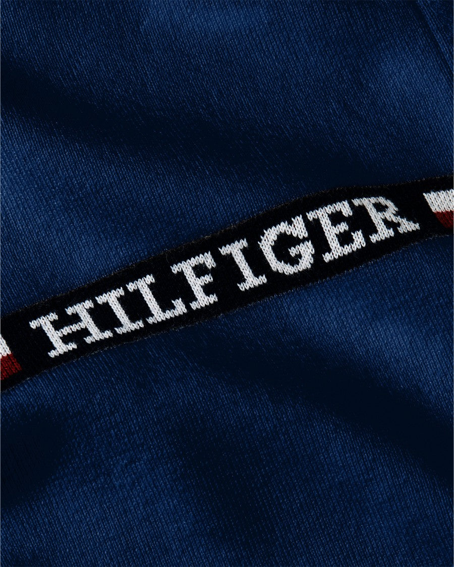 Blue Turtleneck Sweater