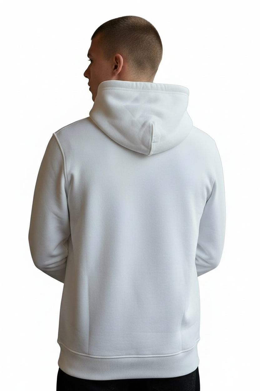 Hooded Sweatshirt with Bold Logo