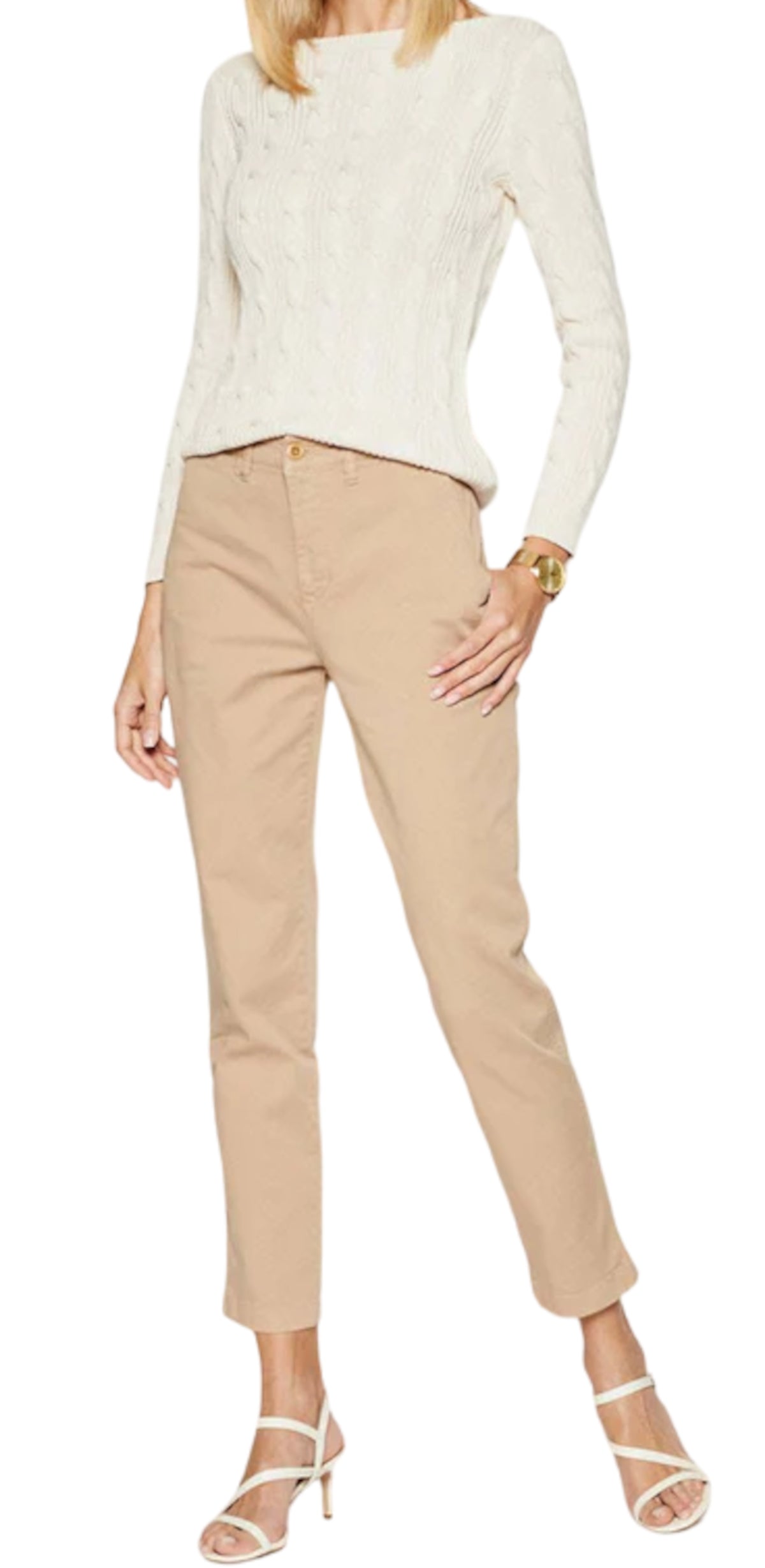 Gabby Slim Leg Chino Pants