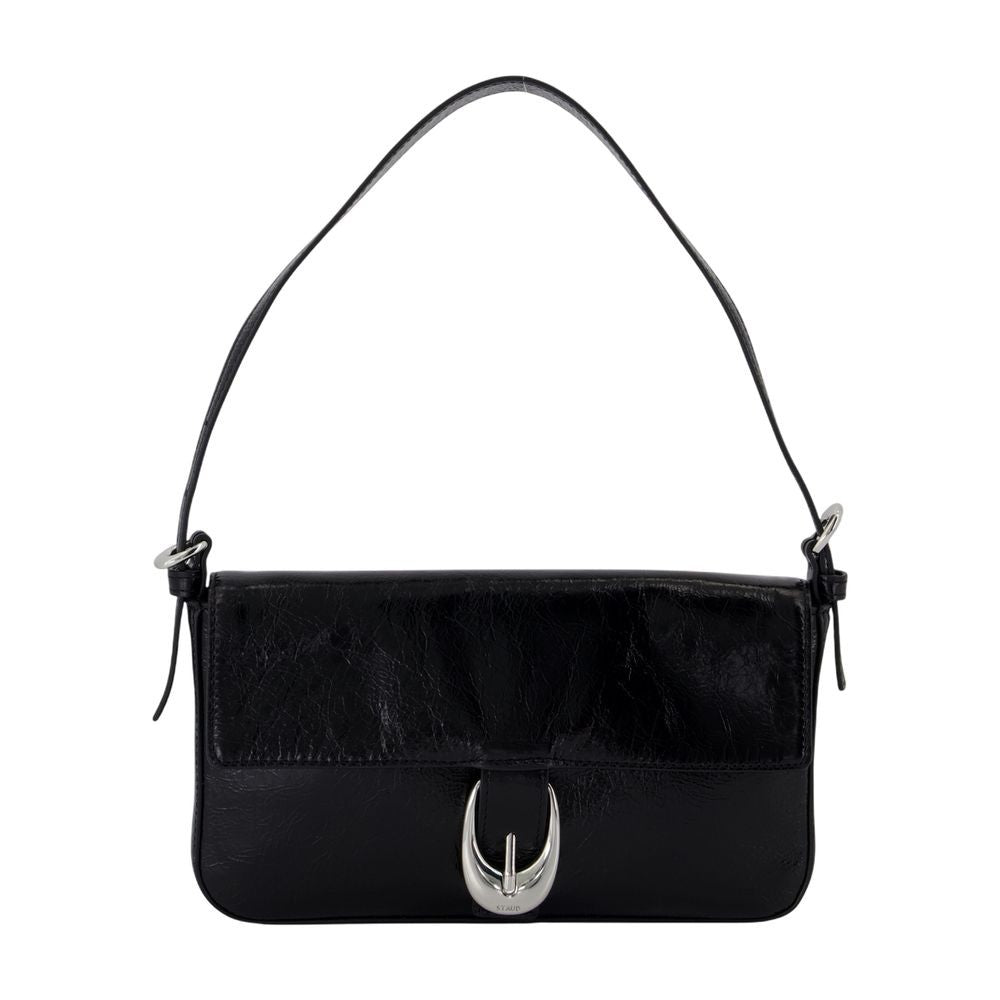 Harlow Shoulder Bag - Leather - Black