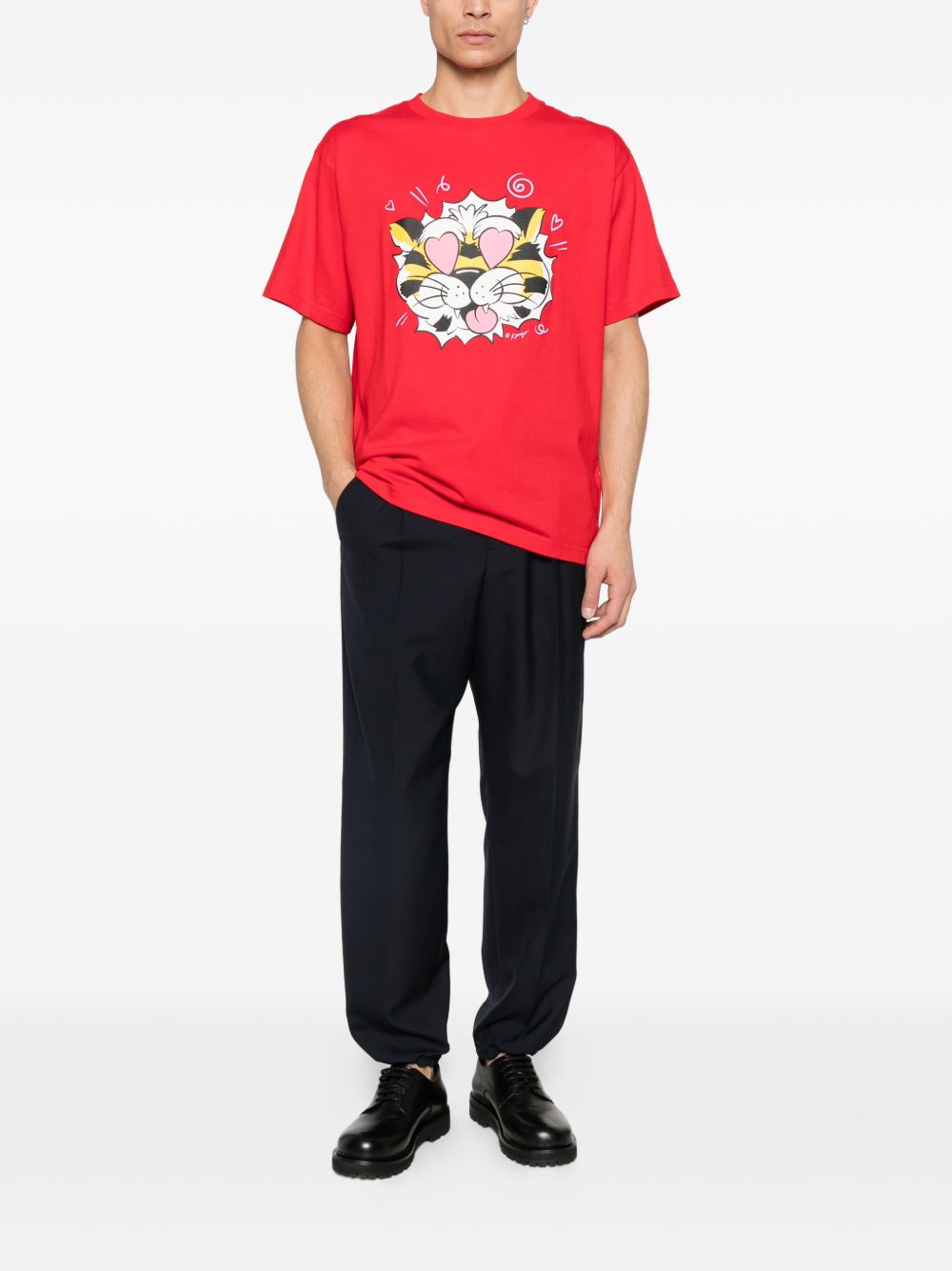 Silk and Nylon Casual T-Shirt
