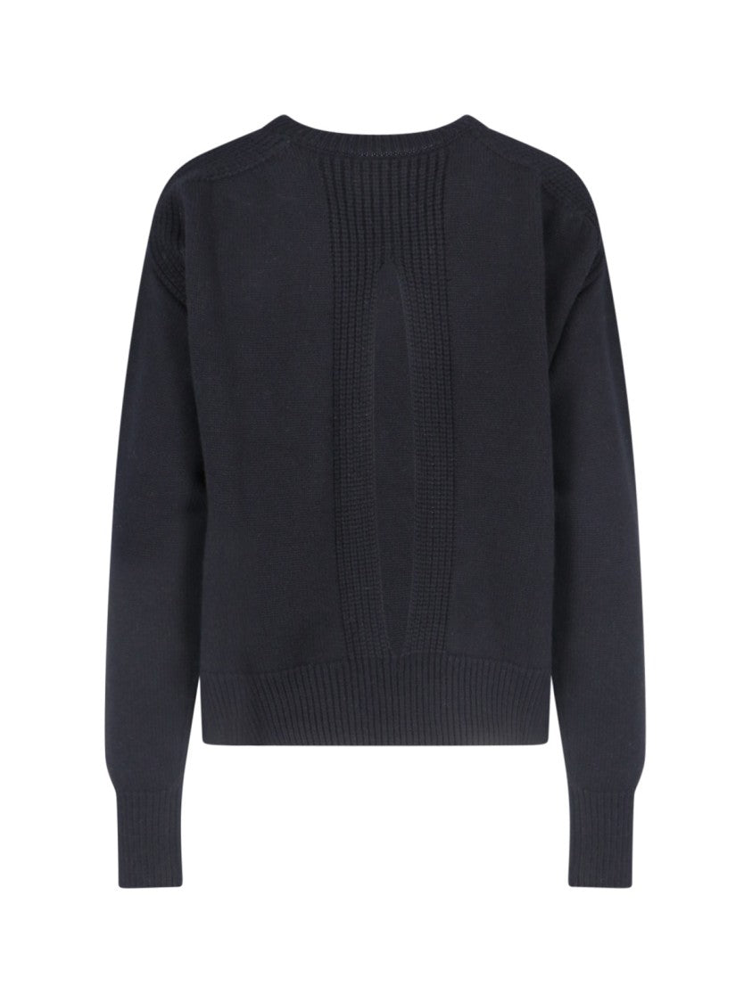 Cashmere Sweater In Black Cashmere