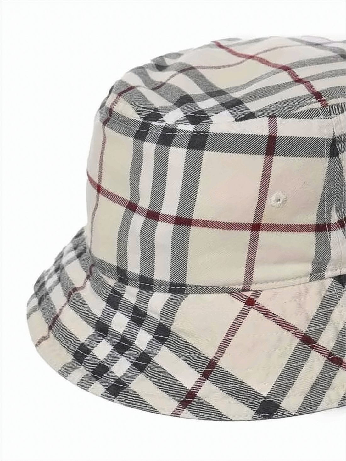Classic Check Pattern Bucket Hat