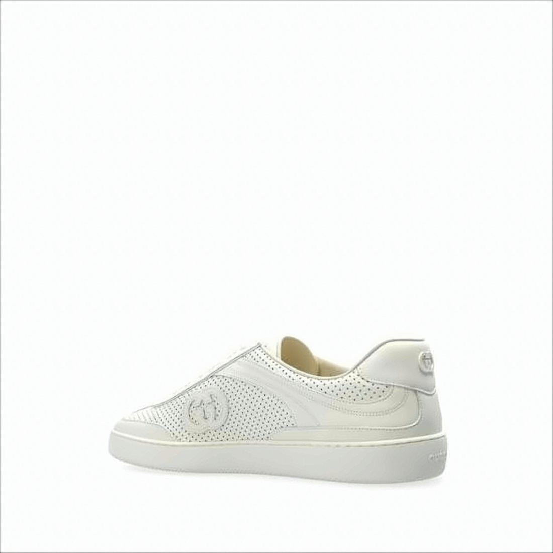 Perforated Leather Low-Top Sneakers