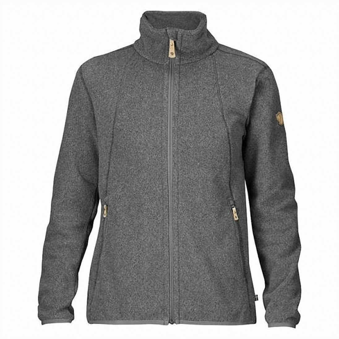 Textured Grey Fjallraven Kanken Jacket